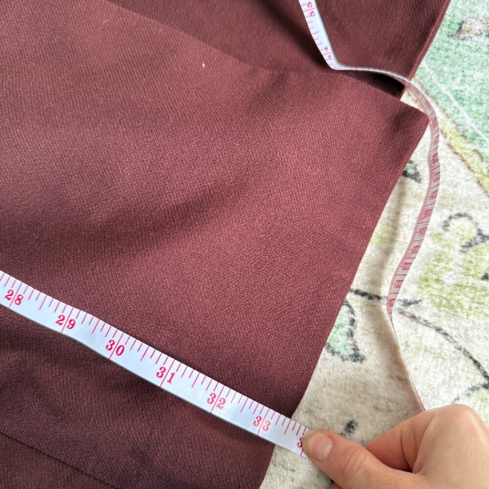 CAbi Boss Jacket in Currant Wine Long Structured Blazer Size Small - Picture 9 of 9